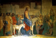 Flandrin christsentryintojerusalem